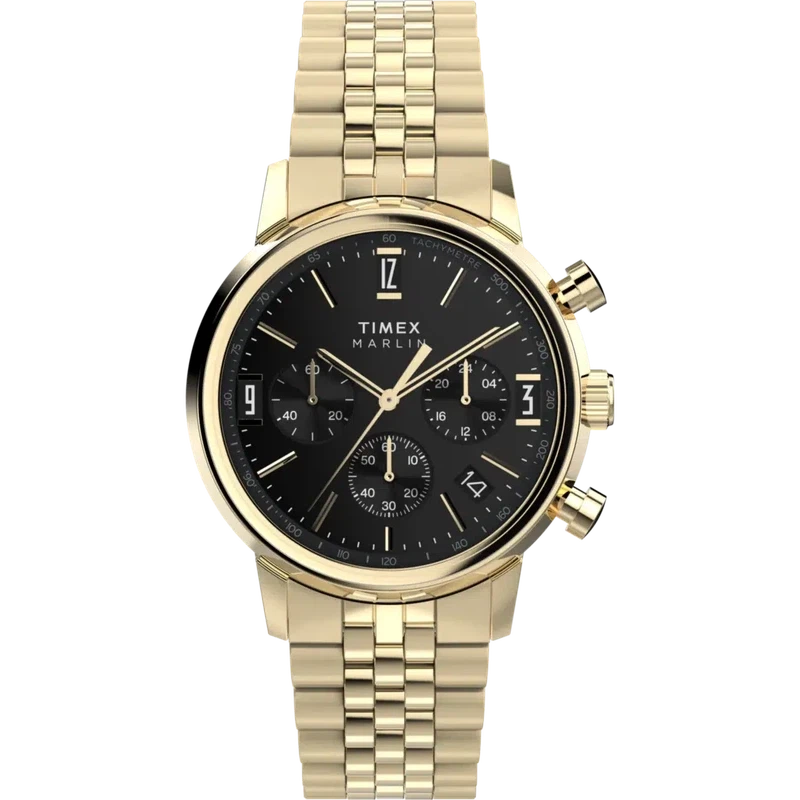 Timex Marlin® Chronograph Tachymeter 40mm Stainless Steel Bracelet Watch