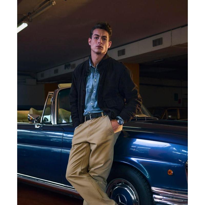 Timex Q Chronograph Leather Strap Men's Watch