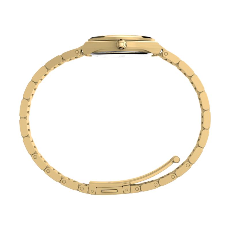 Timex Q Continental Mini Stainless Steel Bracelet Watch