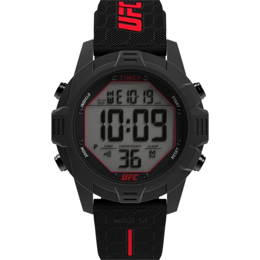 Timex UFC Brawler 43mm Silicone Strap Watch