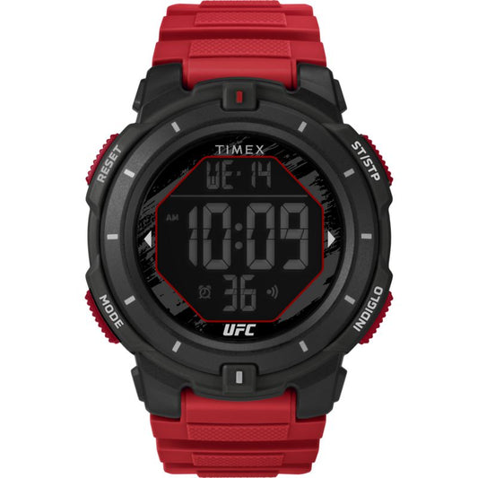 Timex UFC Rumble 50mm PU Strap Watch