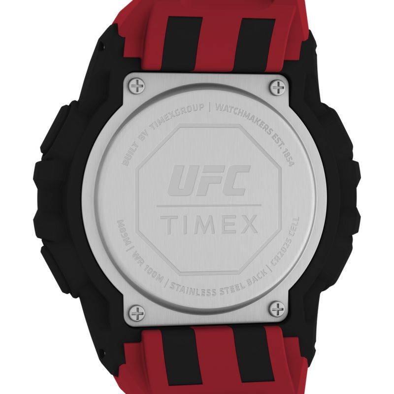 Timex UFC Rush 52mm PU Strap Watch