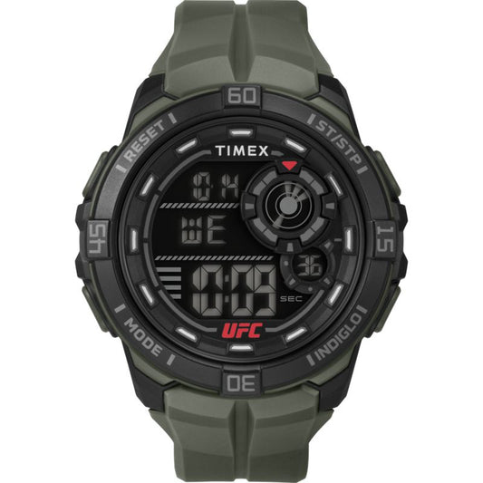 Timex UFC Rush 52mm PU Strap Watch