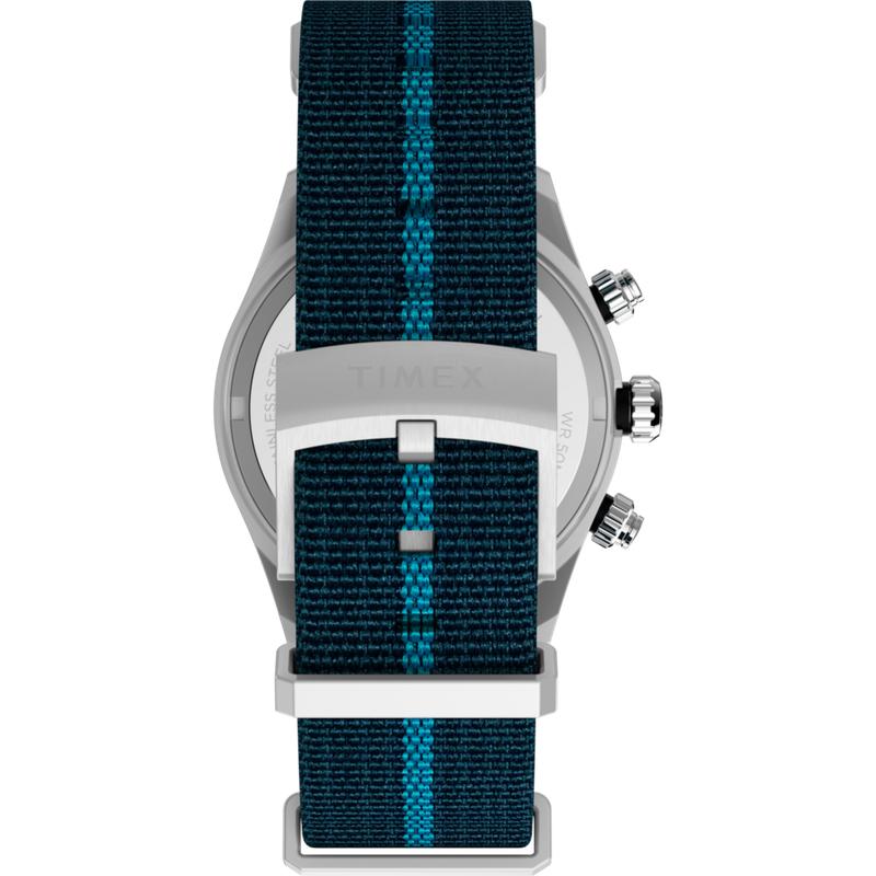 Timex Waterbury Heritage Chronograph Fabric Strap Watch