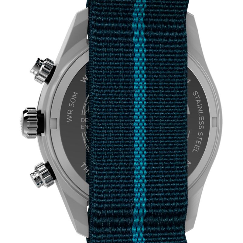 Timex Waterbury Heritage Chronograph Fabric Strap Watch