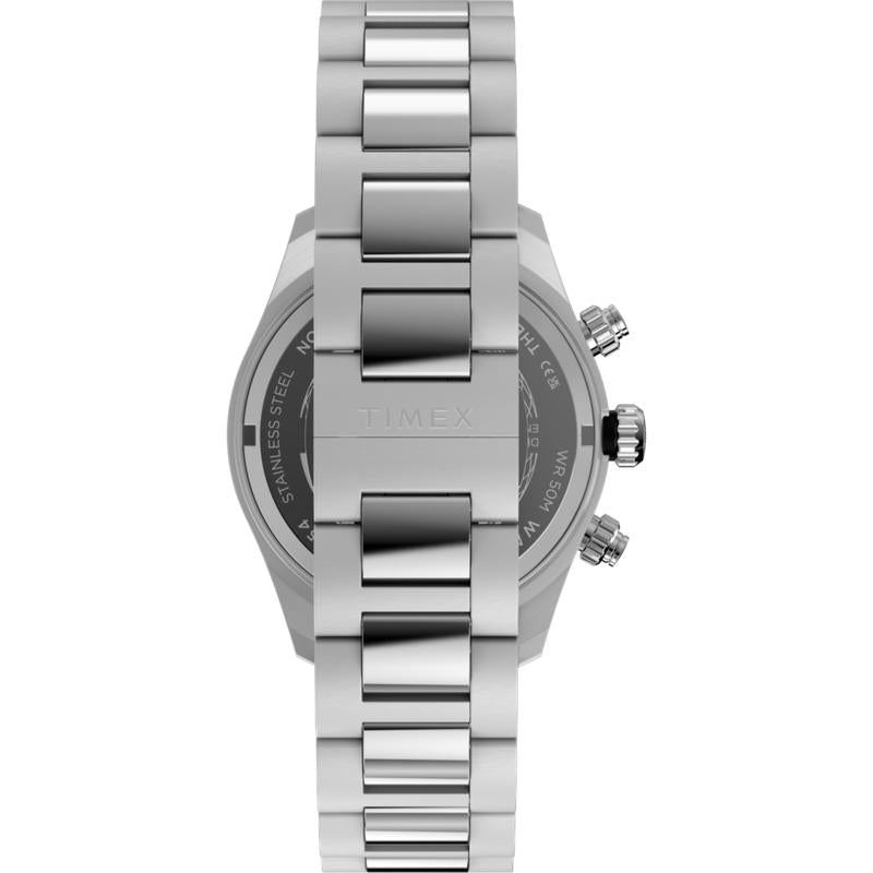 Timex Waterbury Heritage Chronograph Stainless Steel Watch