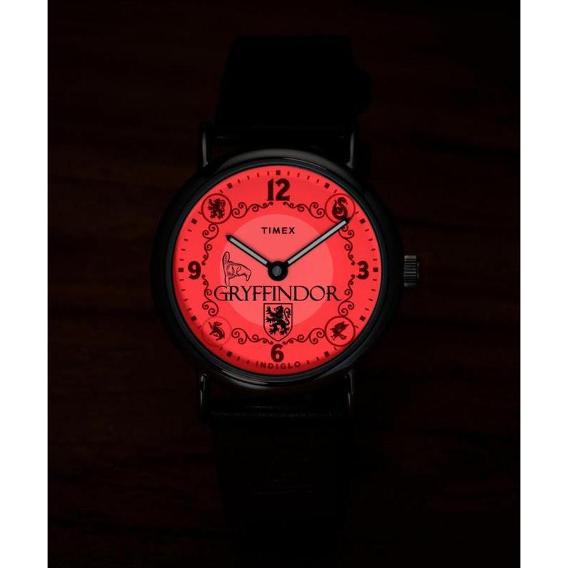 Timex Weekender Harry Potter Gryffindor Leather Strap Watch