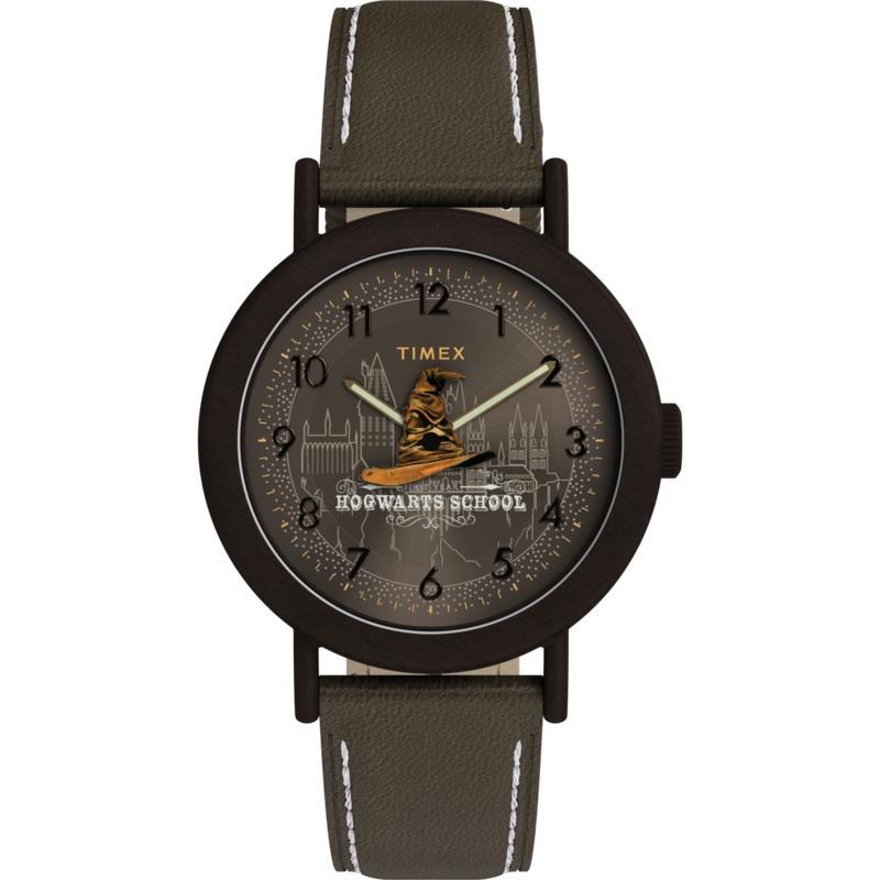 Timex Weekender Harry Potter Sorting Hat Leather Strap Watch
