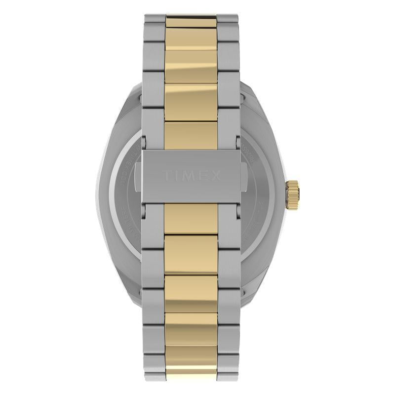 Timex Weston Stainless Steel Bracelet Watch Black Dial