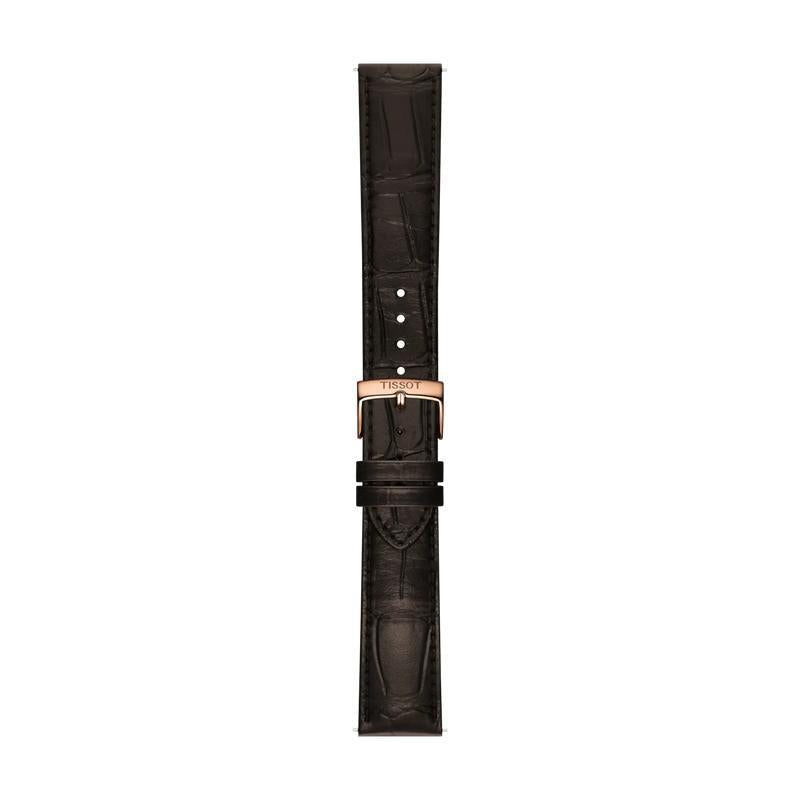 Tissot 20mm Brown Leather Watch Strap