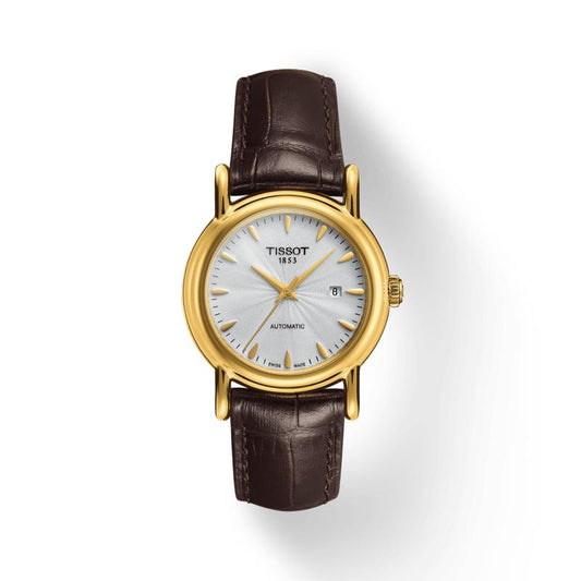 Tissot Carson Automatic Lady 18K Gold Watch T907.007.16.031.00