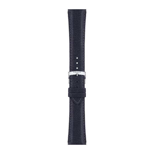 Tissot Official Anthracite Fabric Strap Lugs 21mm