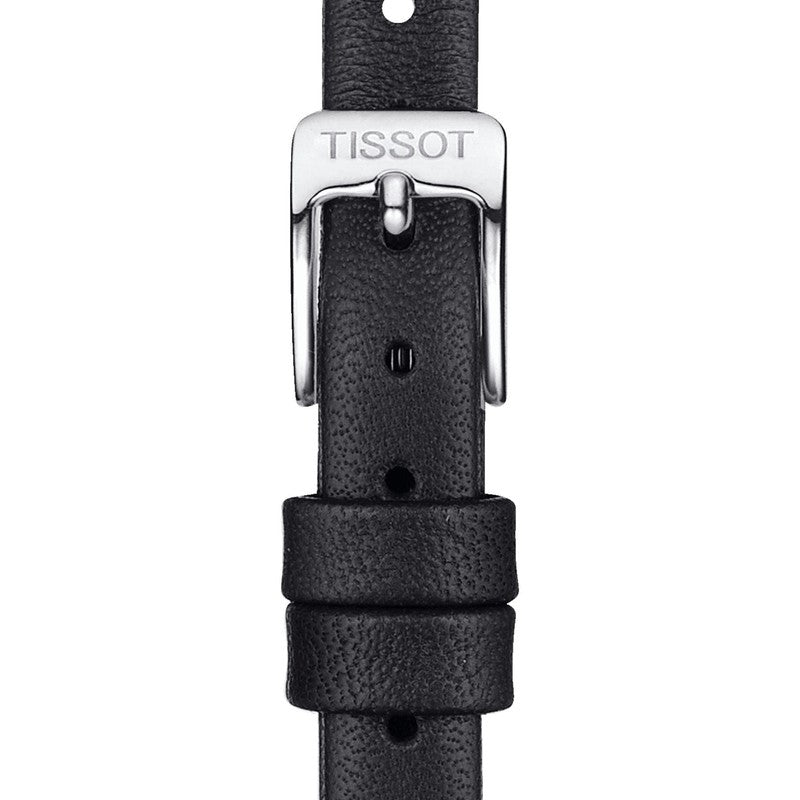 Tissot Official Black Leather Strap Lugs 09mm