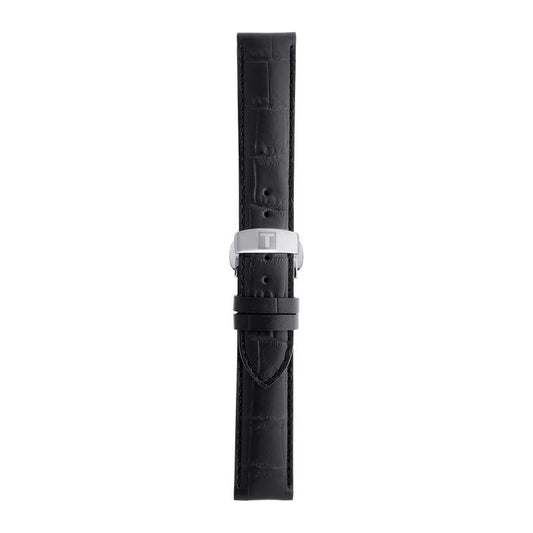 Tissot Official Black Leather Strap Lugs 19mm