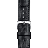 Tissot Official Black Leather Strap Lugs 20mm