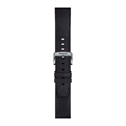 Tissot Official Black Leather Strap Lugs 23mm