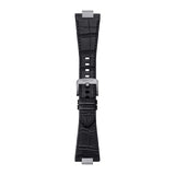 Tissot Official Black PRX Leather Strap with Steel Endpiece