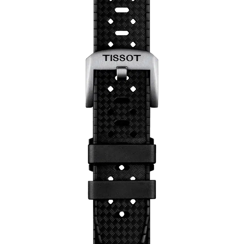 Tissot Official Black Rubber Strap 20mm