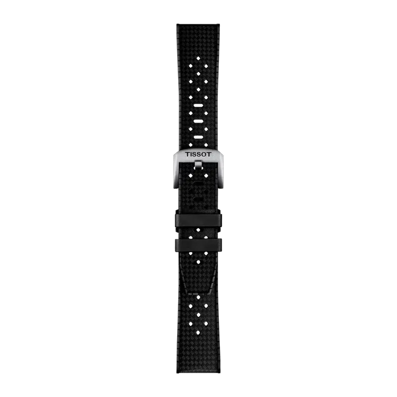 Tissot Official Black Rubber Strap 20mm