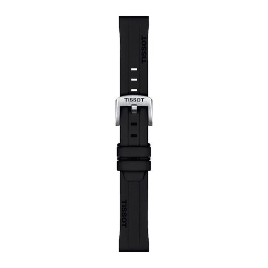 Tissot Official Black Silicone Strap Lugs 18mm