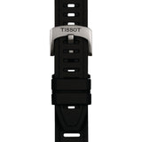 Tissot Official Black Silicone Strap Lugs 21 mm