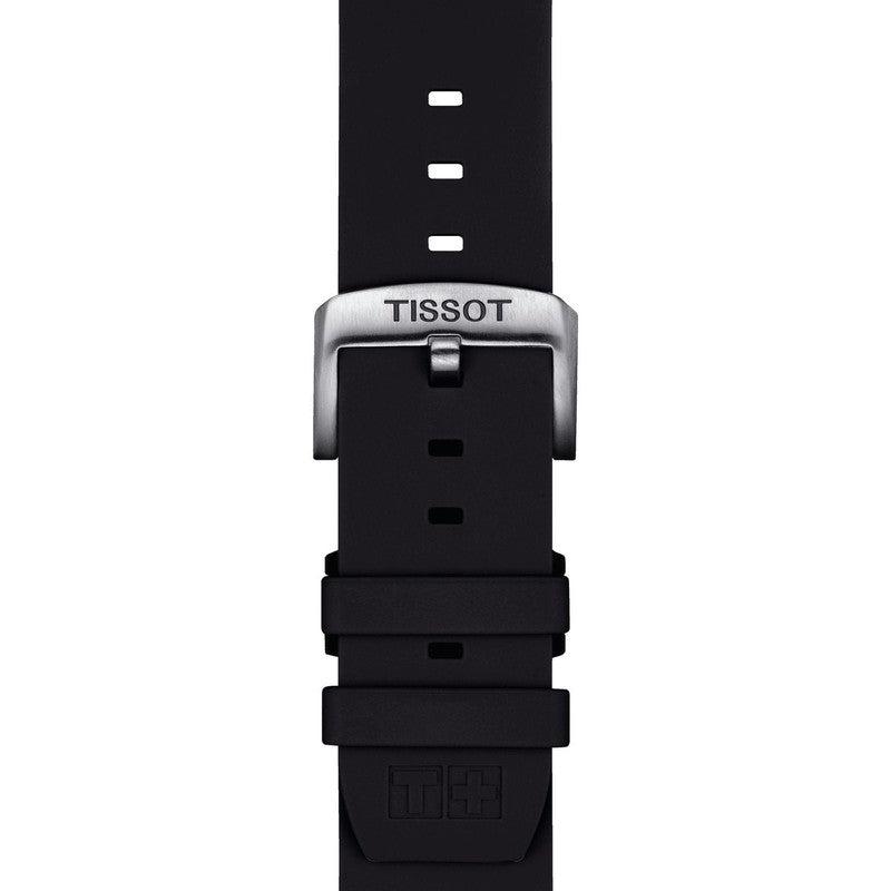 Tissot Official Black Silicone Strap Lugs 22mm