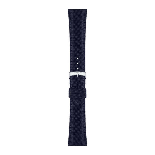 Tissot Official Blue Fabric Strap Lugs 21mm