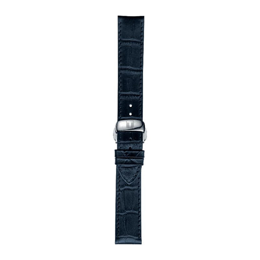 Tissot Official Blue Leather Strap Lugs 19mm