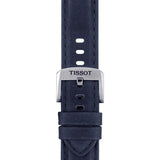Tissot Official Blue Leather Strap Lugs 20mm