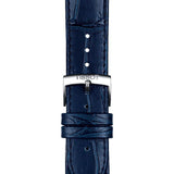 Tissot Official Blue Leather Strap Lugs 20mm
