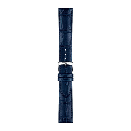 Tissot Official Blue Leather Strap Lugs 20mm