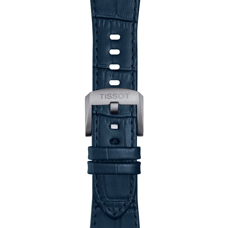 Tissot Official Blue PRX Leather Strap Lugs 42mm