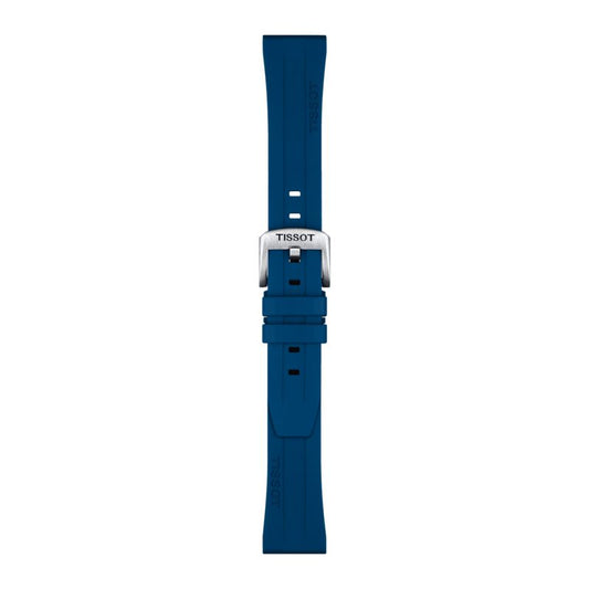 Tissot Official Blue Rubber Strap 20mm
