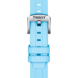 Tissot Official Blue Silicone Strap Lugs 18mm