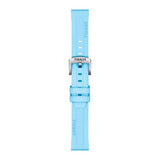 Tissot Official Blue Silicone Strap Lugs 18mm