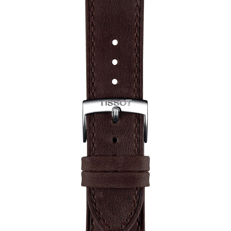 Tissot Official Brown Leather Strap Lugs 20mm