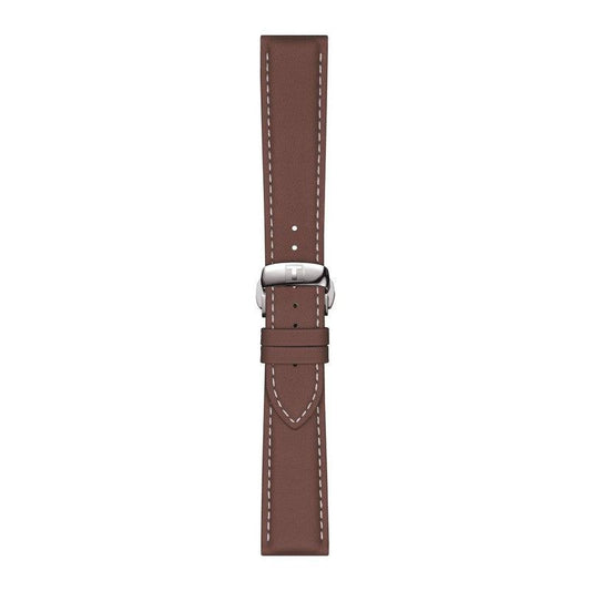 Tissot Official Brown Leather Strap Lugs 21mm