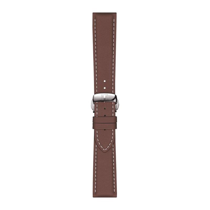 Tissot Official Brown Leather Strap Lugs 21mm