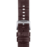Tissot Official Brown Leather Strap Lugs 22mm