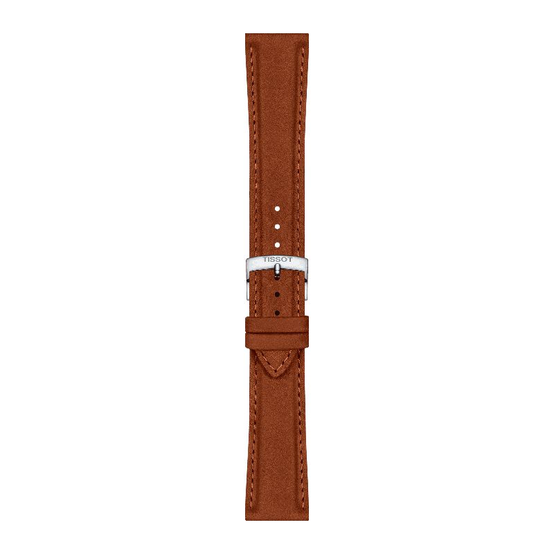 Tissot Official Camel Leather Strap Lugs 21mm