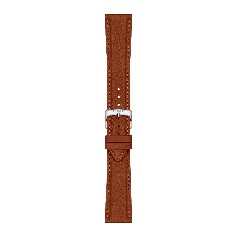Tissot Official Camel Leather Strap Lugs 21mm