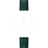 Tissot Official Green Rubber Strap 20mm