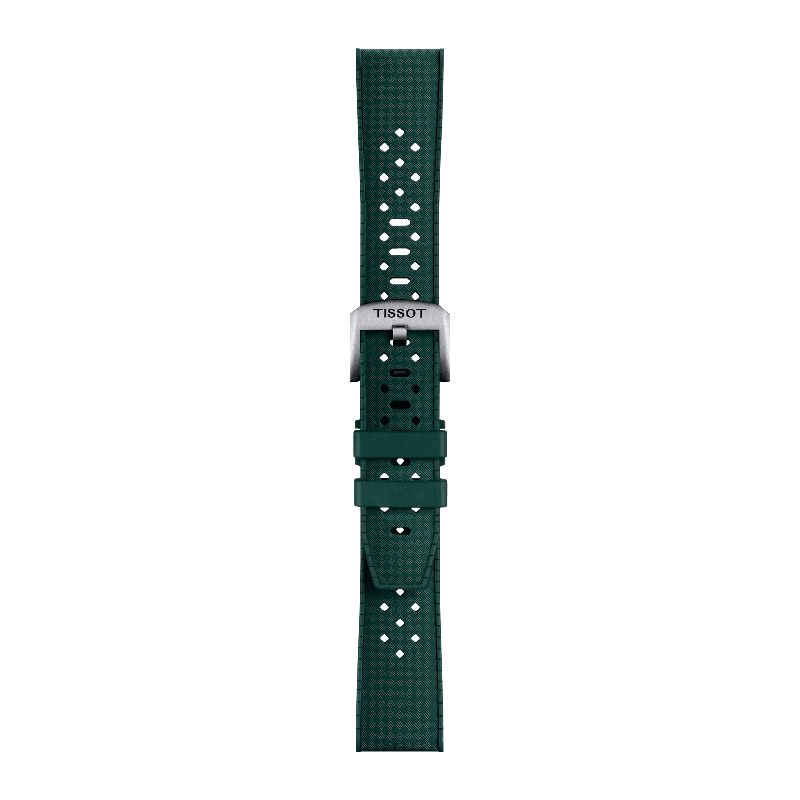 Tissot Official Green Rubber Strap 20mm