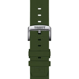 Tissot Official Kaki Silicone Strap Lugs 22mm