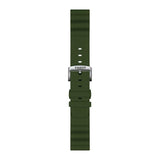 Tissot Official Kaki Silicone Strap Lugs 22mm