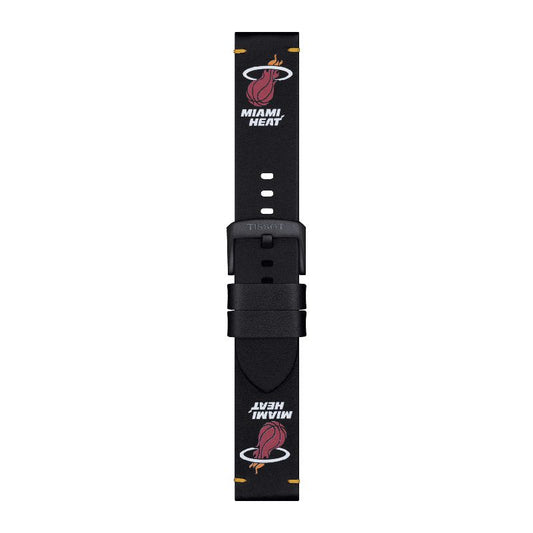 Tissot Official NBA Leather Strap Miami Heat 22mm