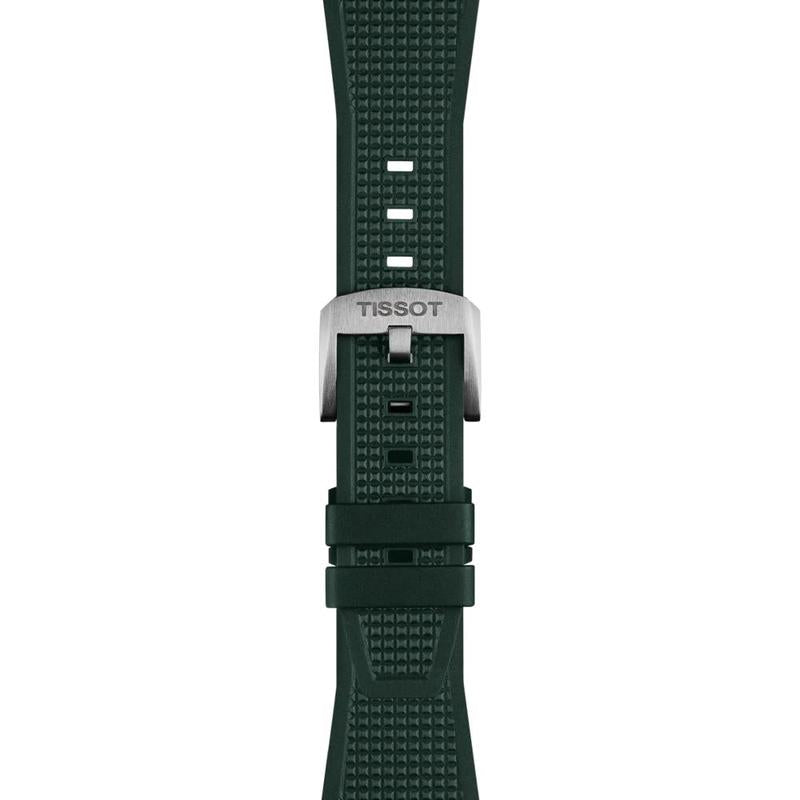Tissot Official PRX 40mm Dark Green Rubber Strap