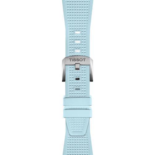 Tissot Official PRX Light Blue Rubber Strap