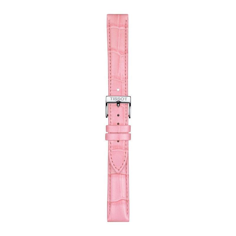 Tissot Official Pink Leather Strap Lugs 16mm