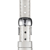 Tissot Official White Leather Strap Lugs 12mm